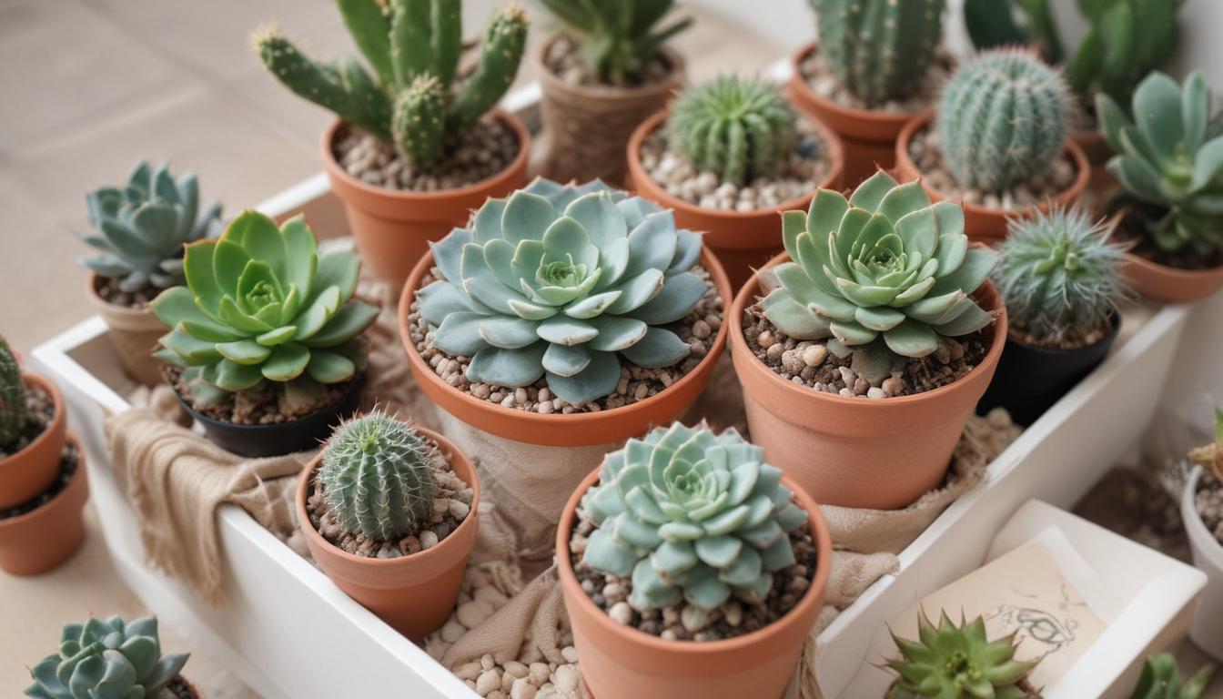 Decoración con suculentas y cactus: Estilo y Naturaleza en tu Hogar