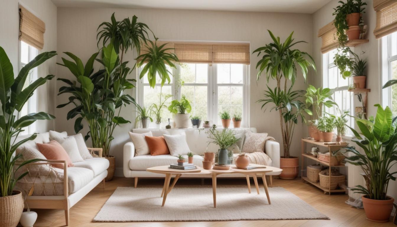 Decoración de interiores con plantas: Transformando tu hogar con vida natural